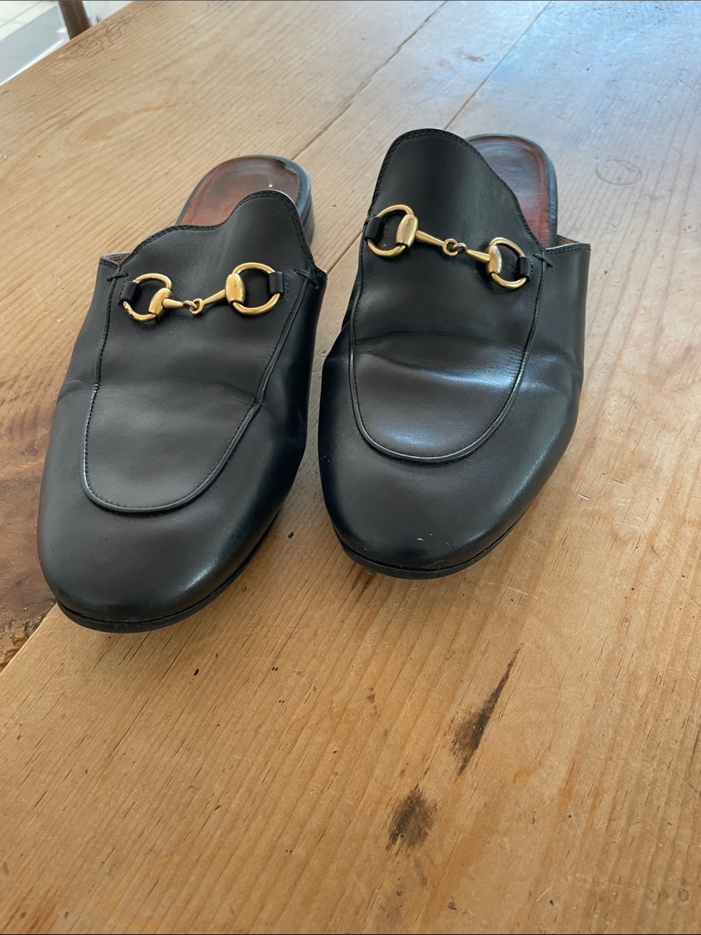 Women’s Gucci loafers Black Leather